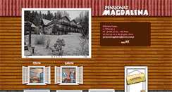 Desktop Screenshot of magdalena.karkonosz.pl